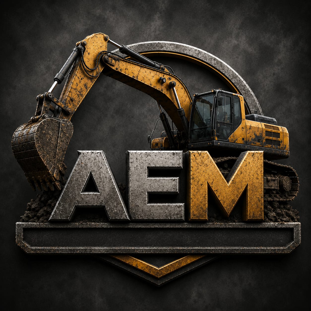 Aadhya Earth Movers official company logo